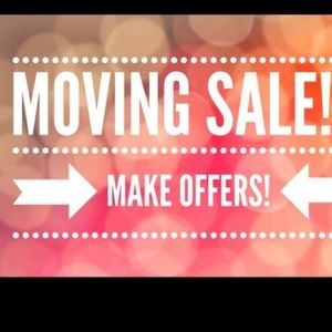 Moving Sale! Accepting offers!